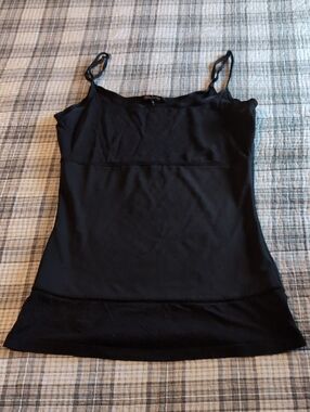 Daisy Fuentes Black Spaghetti Strap Camisole